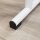 Winkelgleiter Rundrohr 10240 Kunststoff Möbelgleiter | Bodenschoner für Stahlrohrstühle Freischwinger Büro Stuhl Stapelstuhl Schwarz 35x1,5