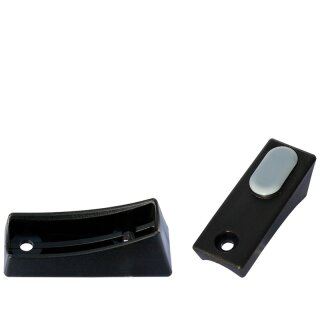 Teflongleiter Kippschutz 192031 PTFE Schalengleiter zum Schrauben für Freischwinger Bauhaus Stühle D25-R80-BA42,3