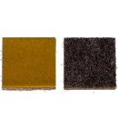 Filzgleiter Pad quadratisch 18118 Filz Gleiter selbstklebend | Bodenschoner eckig zum Kleben für Stahlrohrstühle 16x16