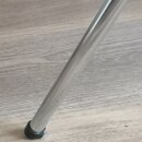 Stapelstuhl Stopfen Kappe schräg 15255S Fußstopfen mit Stapelschutz für Schulmöbel Stühle und Rundrohre Natur-D20xS2