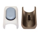 PTFE Klemmschalengleiter mit XL Gleiteinsatz zum Klipsen...