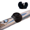 Design Kugel-Form Kunststoff Klemmgleiter zum Klipsen mit Pin – Stift 10206 für Stahlrohrmöbel D32