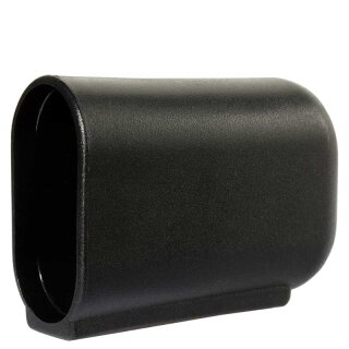 Kunststoff Kappe oval Basic-Line - Stuhlkappe für Stahlrohrstühle Ovalrohr - Stuhlgleiter - Tischgleiter 30x15